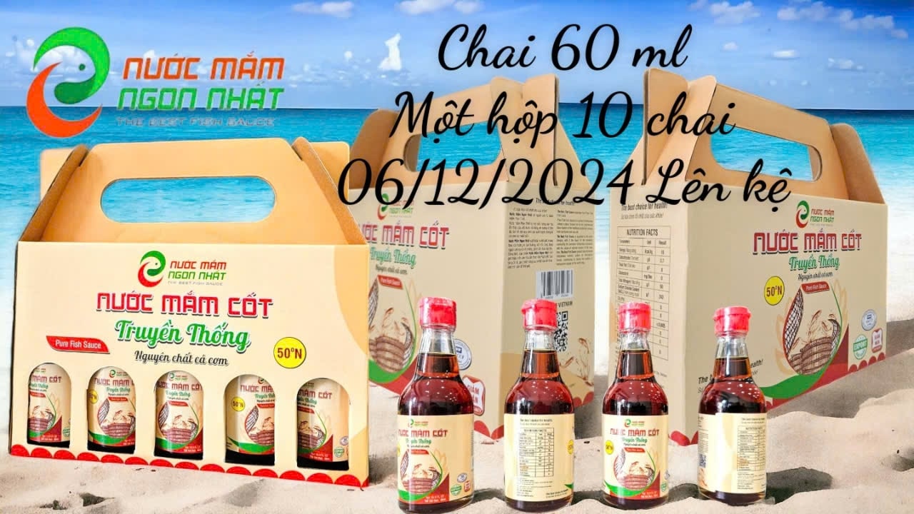 Tiếp thu ý kiến góp ý của quý khách về chất lượng nước mắm CỐT NHỈ truyền thống