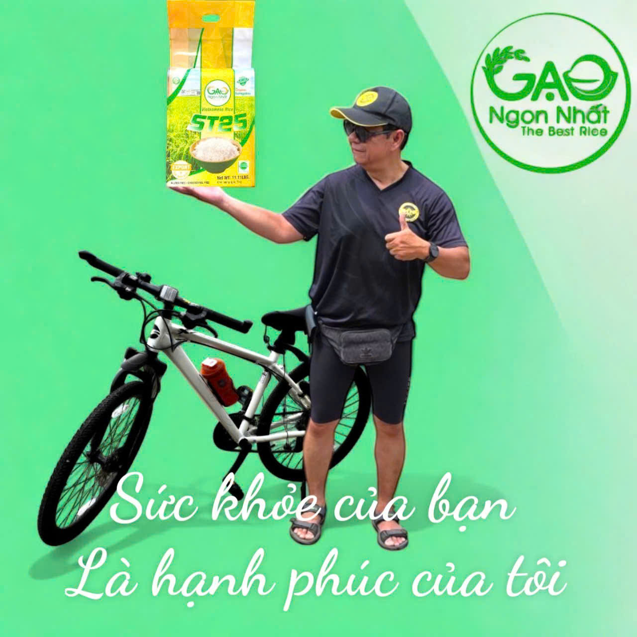 Gạo Ngon Nhất với tiêu chí “Sức Khỏe Của Quý Khách Là Trên Hết!”