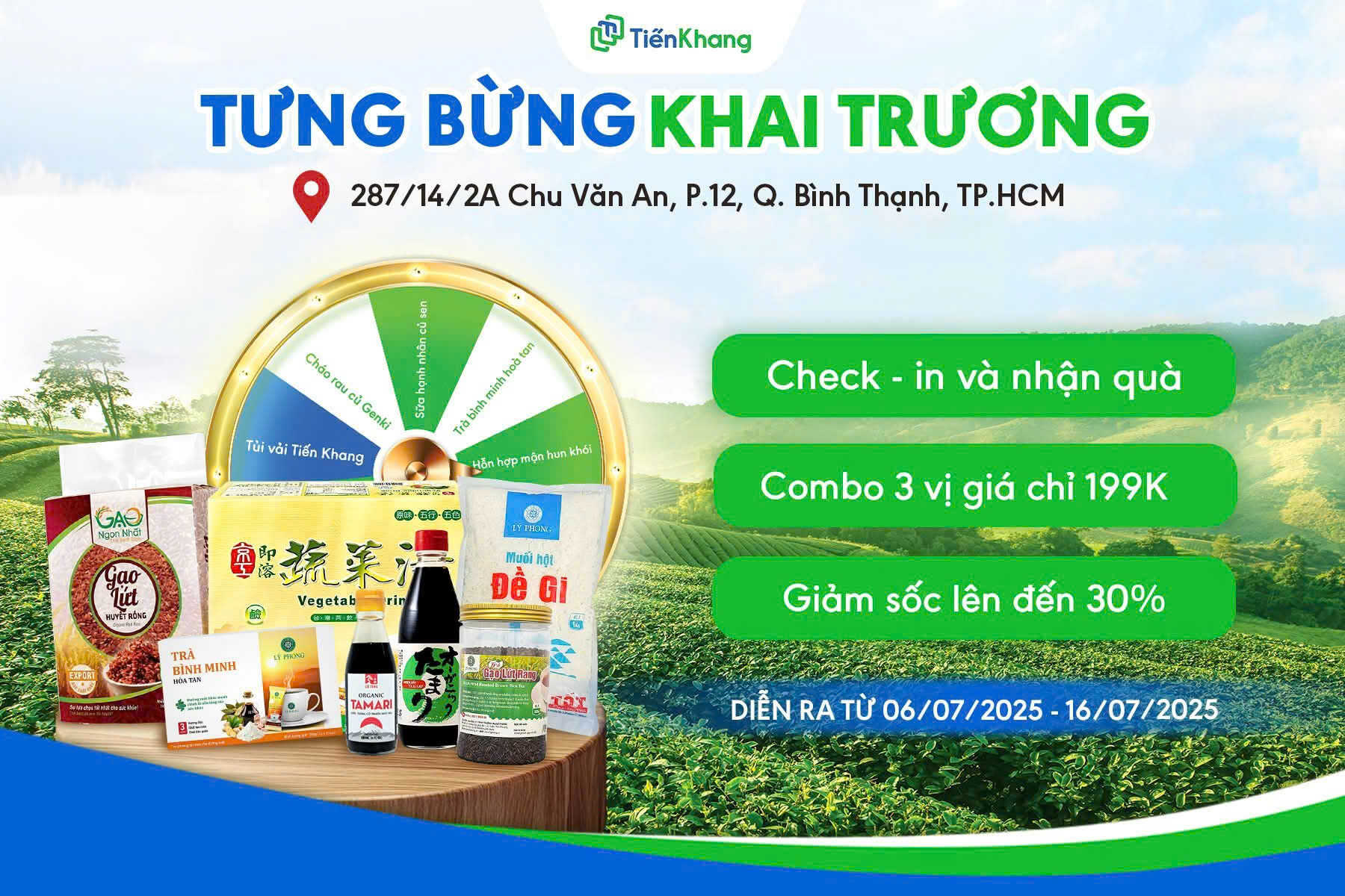 Tiến Khang Khai Trương – Gắn Kết Cộng Đồng , Lan Tỏa Dinh Dưỡng