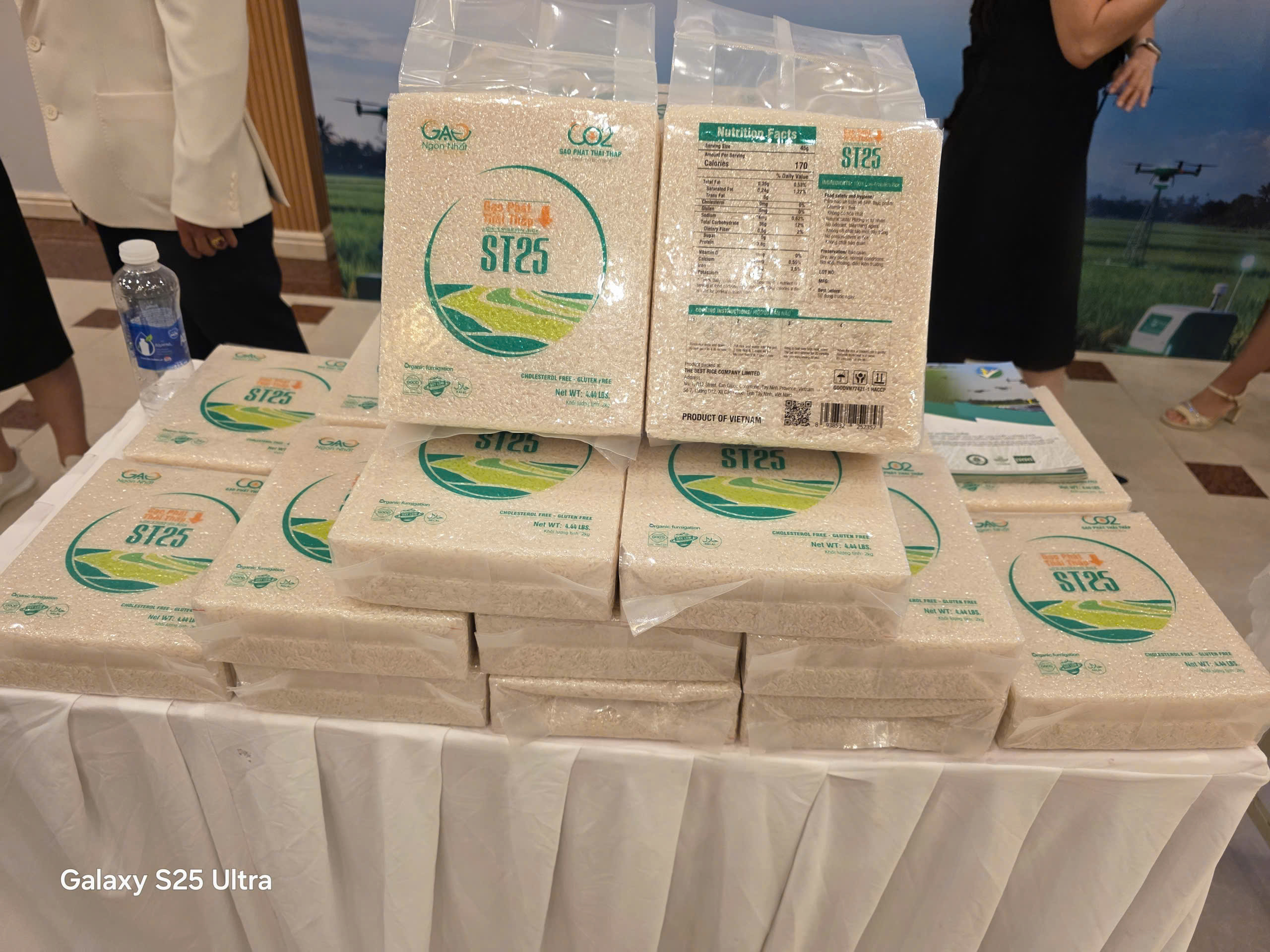 Đếm ngược 2 ngày ra mắt Gạo ST25 Lúa Tôm Sinh Thái Cà Mau – Phát Thải Thấp