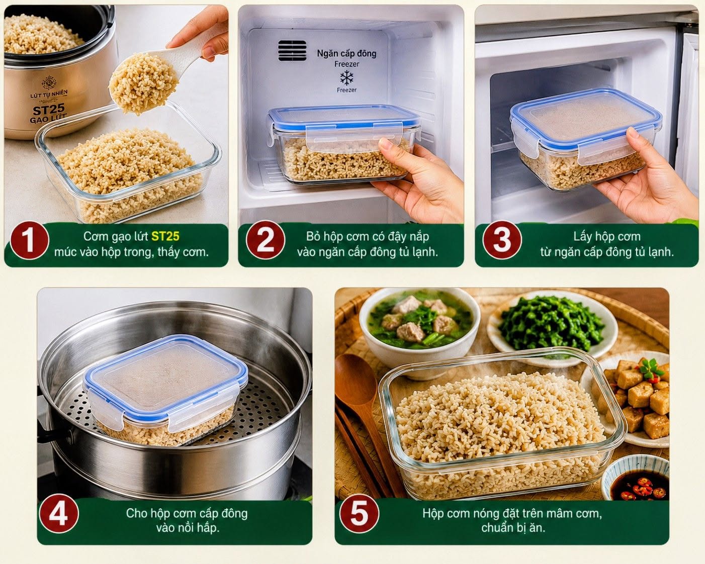 Ăn Gạo Lứt ST25 Đúng Cách – Bí Quyết Tăng Giá Trị Dinh Dưỡng Cho Cả Gia Đình