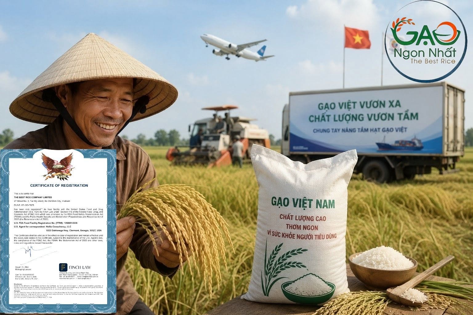 Mở Rộng Cơ Hội Xuất Khẩu Gạo Việt Nam – Động Lực Phát Triển Cho Nông Dân Và Doanh Nghiệp